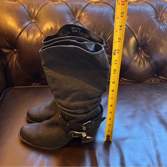 Women’s black cowboy boots size 8.5 - Picture 5 of 8